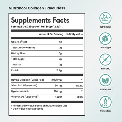 Nutranoor Halal Collagen Peptides