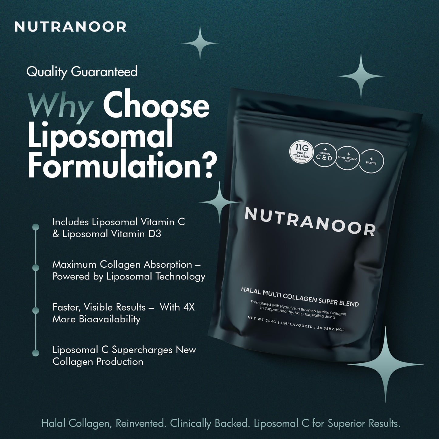 Nutranoor Halal Multi Collagen Super Blend